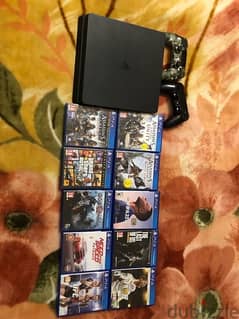 PS4, 10 games, 2 controllers