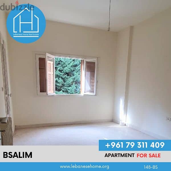 hot deall!! apartment for sale in Bsalim 2