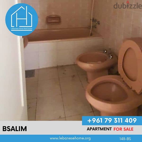 hot deall!! apartment for sale in Bsalim 7
