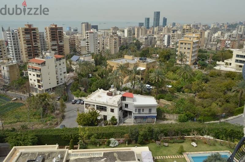 Furnished duplex apartment with terrace and open views in Jal el dib. 6