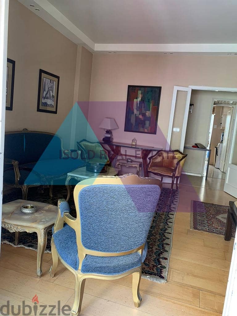 A furnished 200 m2 apartment for rent in Achrafieh/Tabaris 3
