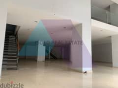 240 m2 GF store+ 200 m2 mezzanine for rent in Antelias/Naher El Mot