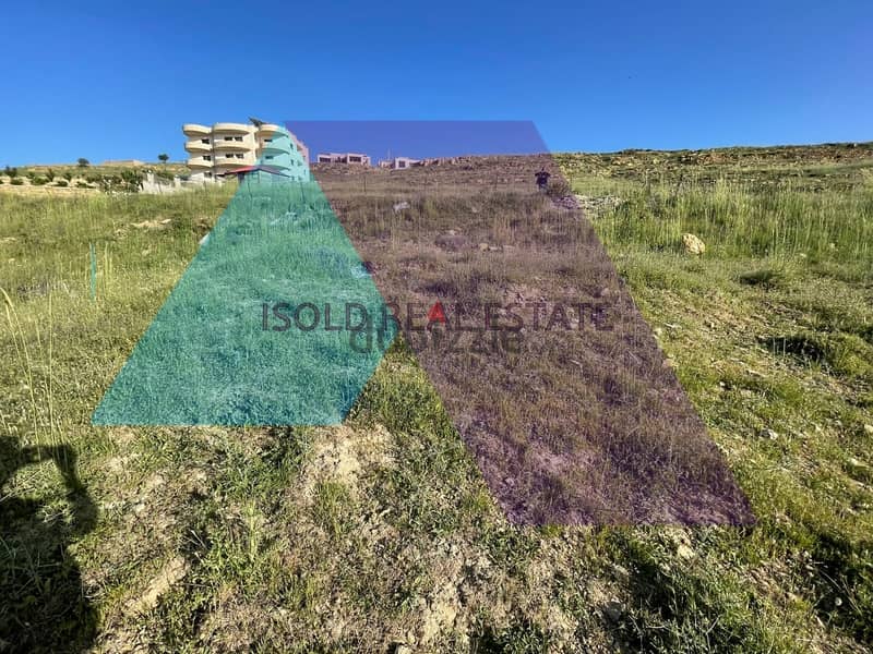 1720 m2 land+open mountain/sea view for sale in Mansourieh/Bhamdoun 2
