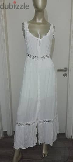 Romper & Me White Maxi Dress
