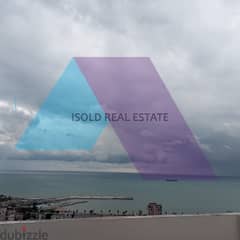 Brand New 300 m2 duplex apartment+terrace+sea view for sale in Dbaye