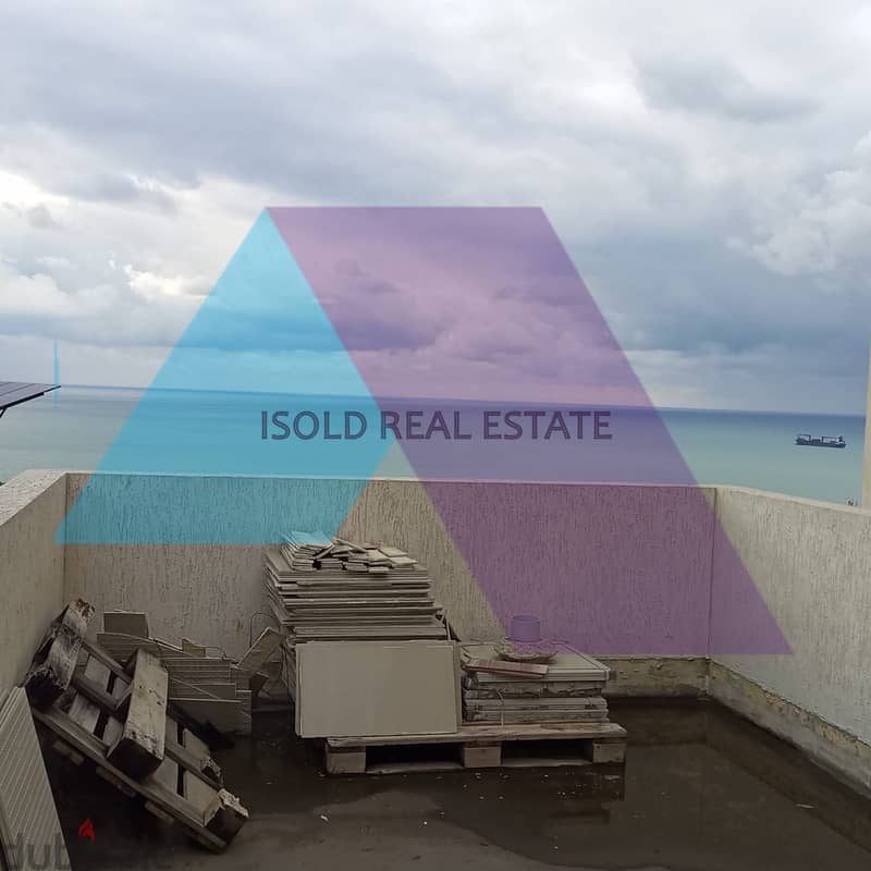 Brand New 300 m2 duplex apartment+terrace+sea view for sale in Dbaye 8