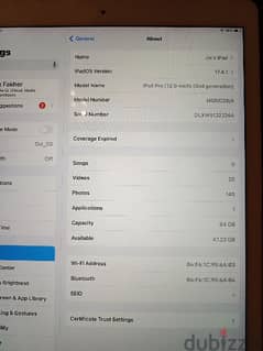 Ipad Pro 12.9 2nd Gen 2017 Wifi 64GB Super Clean