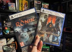 Ps5 Rise Of The Ronin & Dragons Dogma 2 5NEW SEALED)