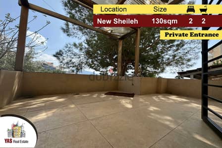 New Sheileh 130m2 | 15m2 Terrace | Open View | Private Entrance | TO |