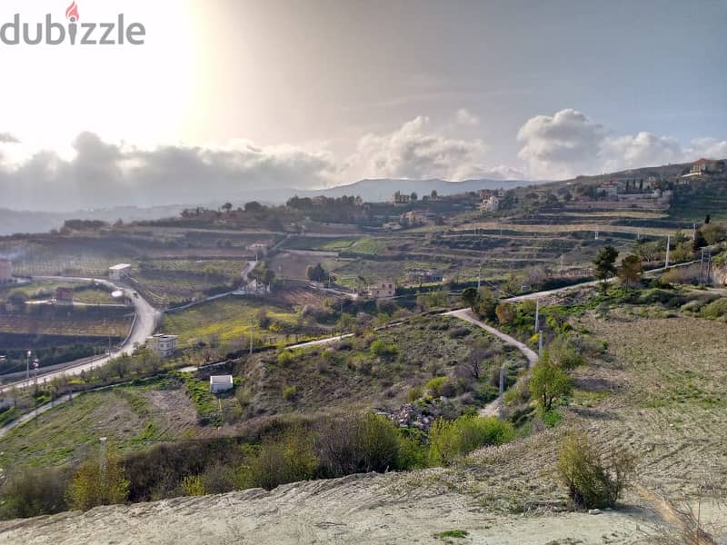 zahle 1170 sqm land for sale panoramic view Ref#6112 3