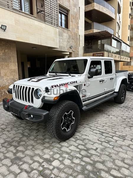 Jeep Gladiator Rubicon Trail Rated 2020 white on brown (15000 km) 1