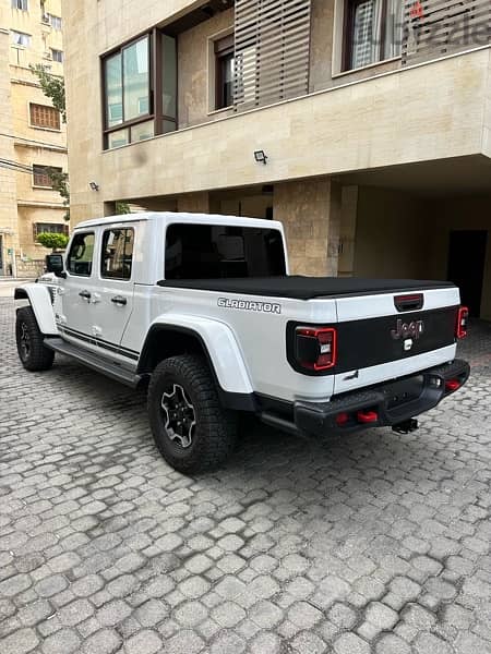 Jeep Gladiator Rubicon Trail Rated 2020 white on brown (15000 km) 4