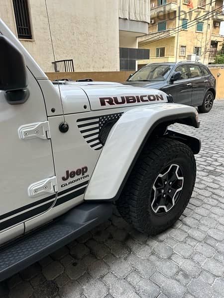 Jeep Gladiator Rubicon Trail Rated 2020 white on brown (15000 km) 6
