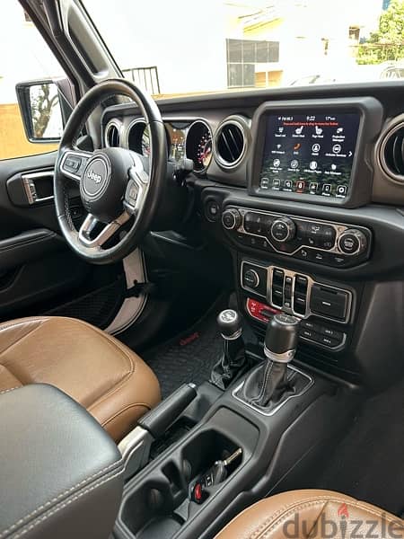 Jeep Gladiator Rubicon Trail Rated 2020 white on brown (15000 km) 8