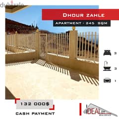 Apartment for sale in Dhour Zahle 245 sqm ref#ab16029