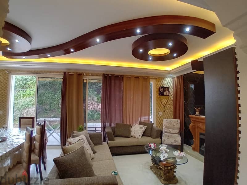 Fully Furnished and Equipped Apartment in Baabda 20 Sqm Terrace 0