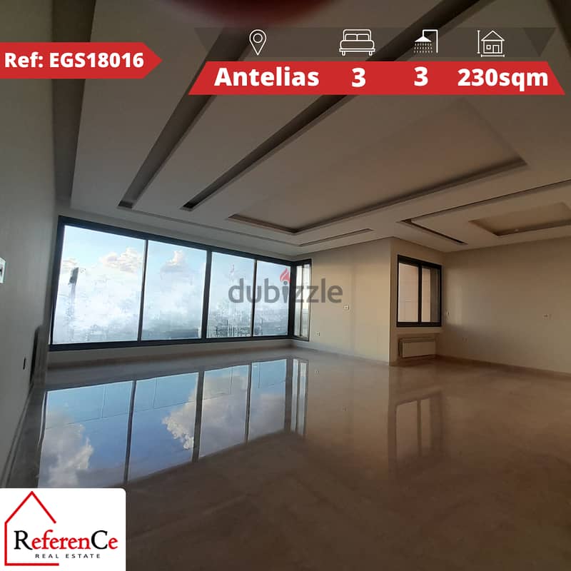 Luxurious apartment for sale in Antelias شقة فخمة للبيع في انطلياس 0