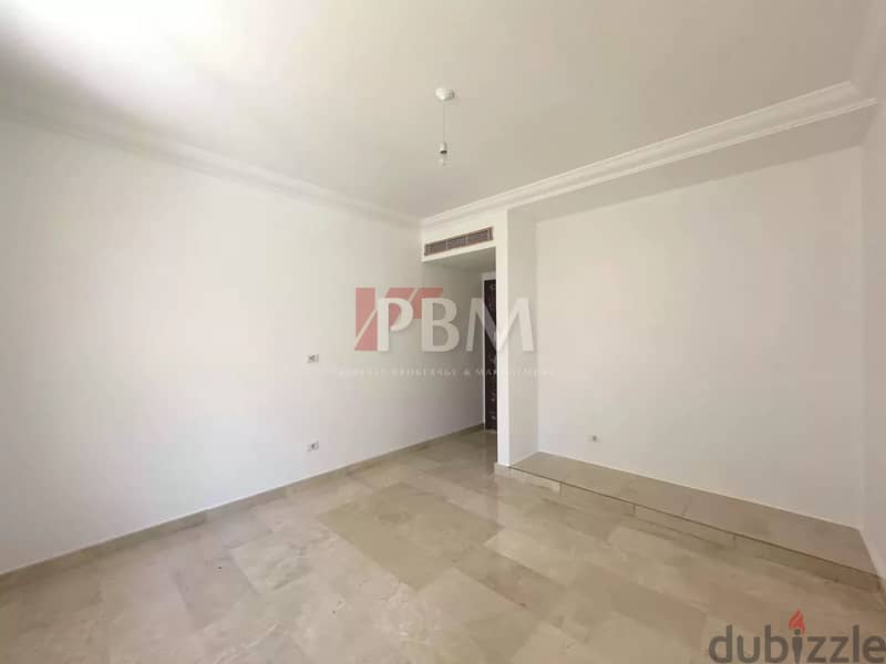 Brand New Apartment For Rent In Sanayeh | City View | 240 SQM | 6