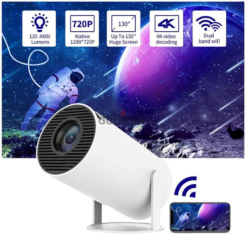 Projector 4K Wifi Projector 6