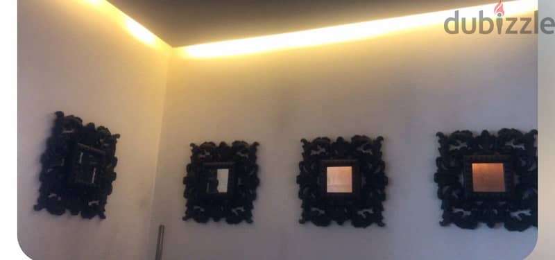 4 Decorative Wall Mirrors 2