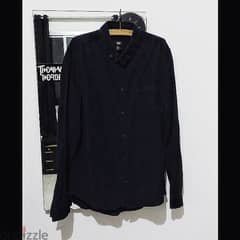 -H&M button-down black shirt 0