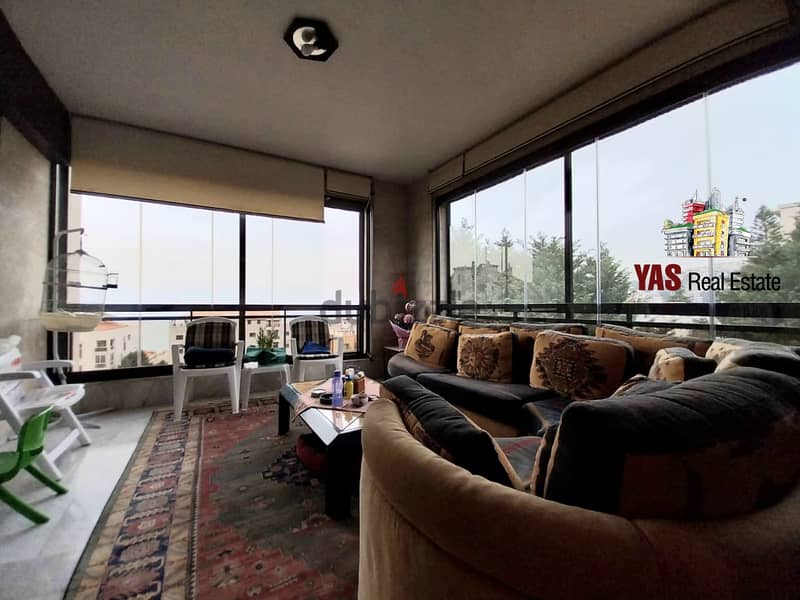 Kfarhbab 375m2 | Furnished/Equipped | Partial Sea View | Decorated|IVK 2
