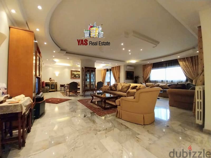 Kfarhbab 375m2 | Furnished/Equipped | Partial Sea View | Decorated|IVK 5
