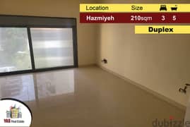 Hazmiyeh / Mar Takla 210m2 | Luxury Duplex | Mint Condition | PA | 0