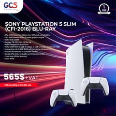 Sony PlayStation 5 Slim (CFI-2016) Blu-Ray (Offer 2)