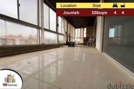 Jounieh 350m2 | Panoramic View | Well Maintained | Classic | EH |