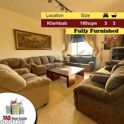 Kfarhbab 180m2 | Furnished | Quiet Street | Luxury | KA |