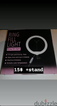 Ring Fill Light with stand 0