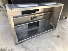 hood 170x100x45 with 2 moteur 3 phase