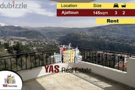 Ajaltoun 145m2 | Brand New | Luxurious | Panoramic View | Rent | 0