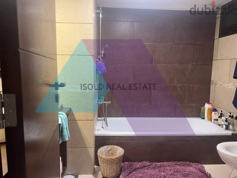 Luxurious Decorated Semi-furnished 220m2 apartment for sale in Mtayleb 10