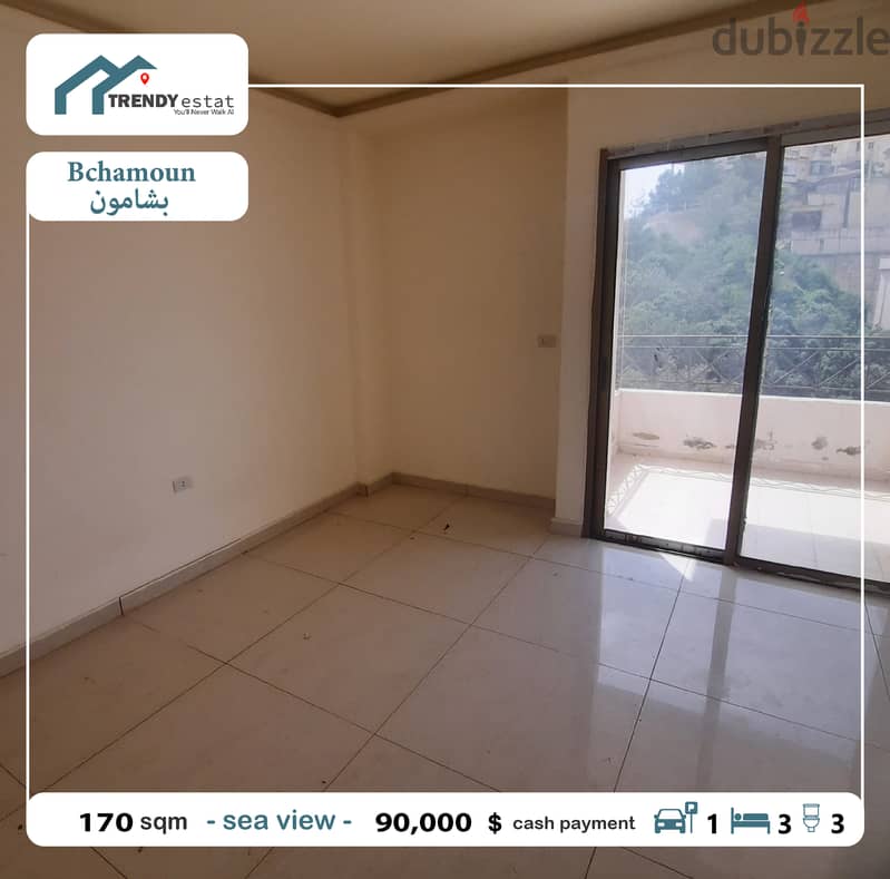 apartment for sale in bchamoun شقة للبيع في بشامون 13