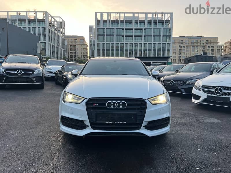 2016 Audi S3 White/Black 0