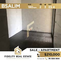 Apartment for sale in Bsalim ES4