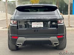 2015 Range Rover Evoque Dynamic black in black like New