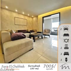 Furn El Chebbak | Signature | Furnished/Equipped/Decorated | 2 Parking