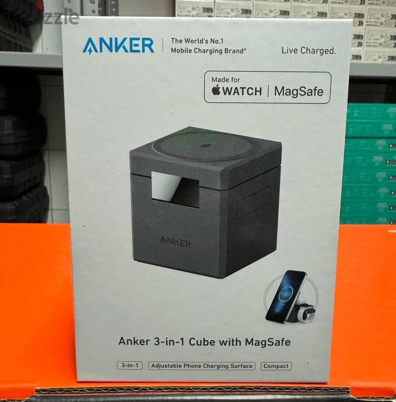 Anker 3 in 1 cube with magsafe seires 7 1
