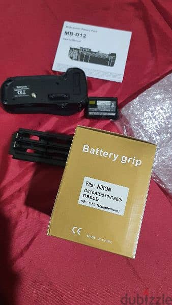 battery Grip and battery for nikon D810A D810 D800 D800E 4