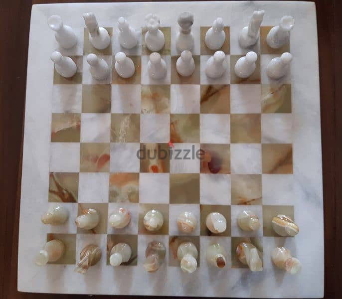 Original onyx chess for decoration & play 1