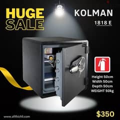 Kolman Safes all Sizes خزنات حديدية جميع القياسات