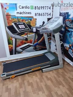 Active 3HP Treadmill With Vibration and App's Holder 0