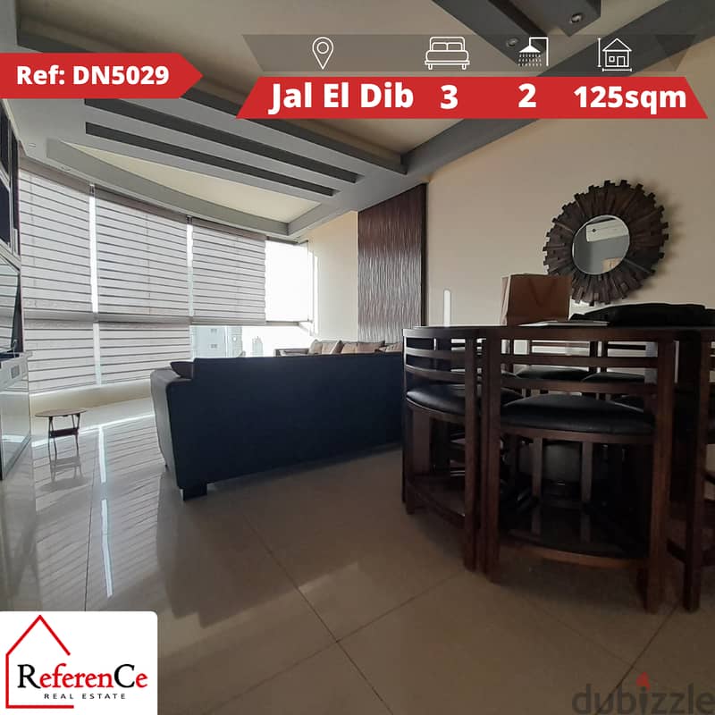 Prime furnished apartment in Jal El Dib شقة مفروشة للبيع في جل الديب 0