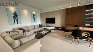 Stunning Furnished Apartment with Terrace for Rent in Waterfront Dbaye 0