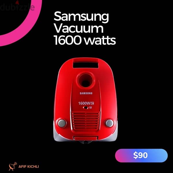Samsung Vacuum Cleaner كفالة شركة 1