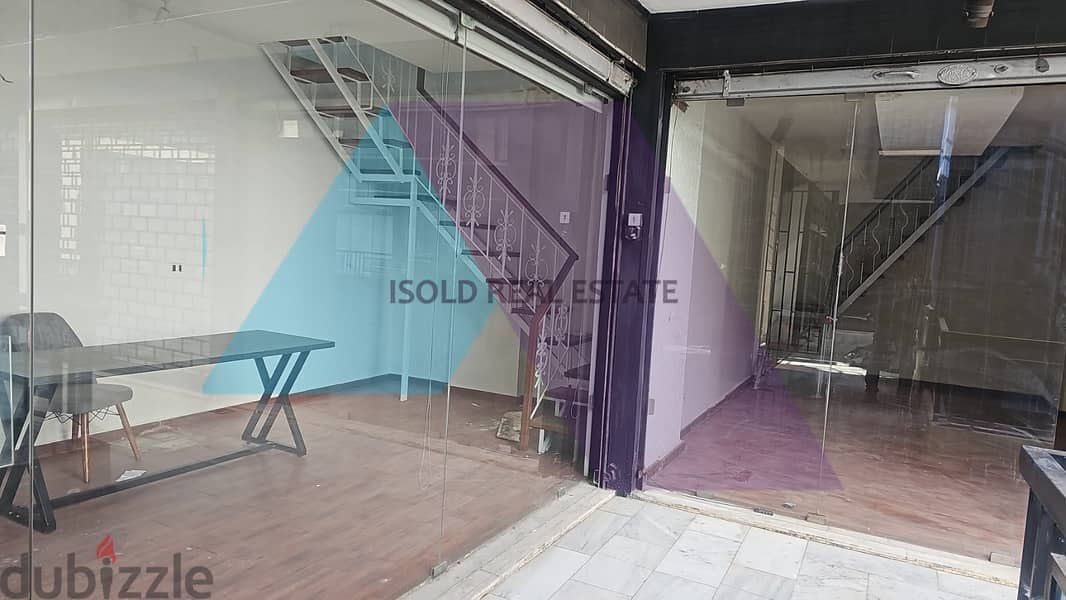 A decorated 40 m2 office for rent in Zalka ,Super Prime Location 1