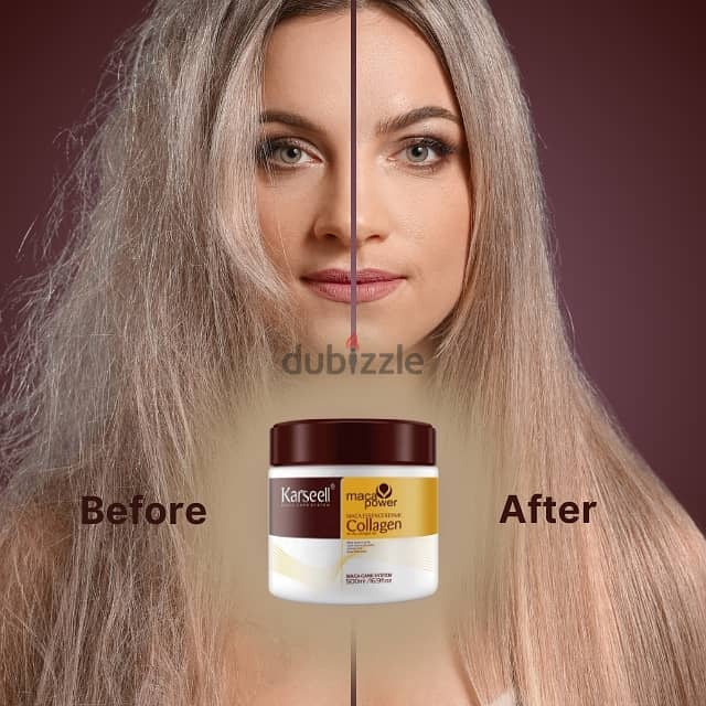 Karseel Collagen Hair Cream, Deep Repair Treatment 1
